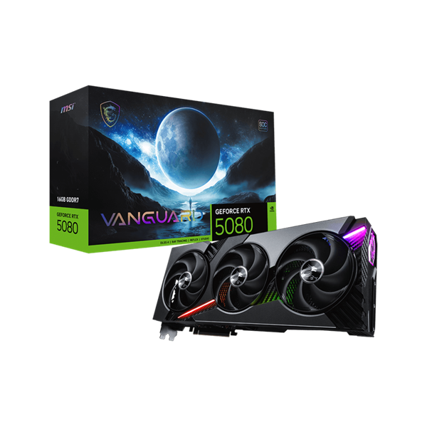 Karta graficzna MSI RTX 5080 16G VANGUARD SOC (RTX 5080 16GB VANGUARD SOC)