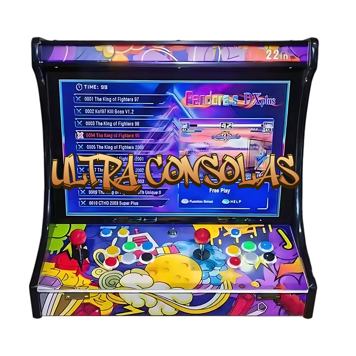 Bartop 22" pandora box