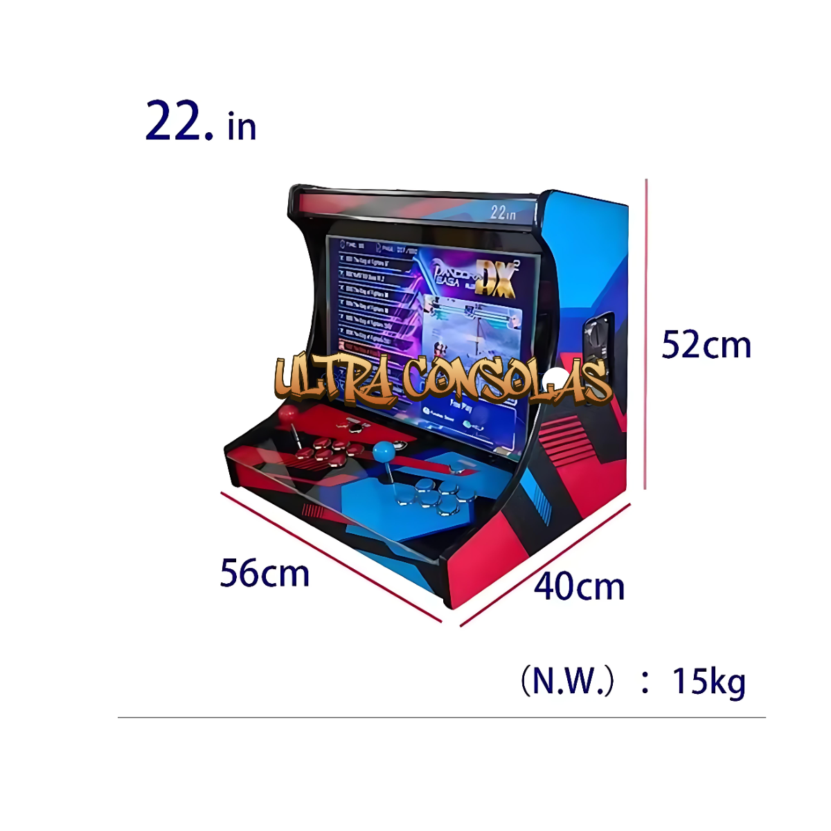Bartop 22" pandora box