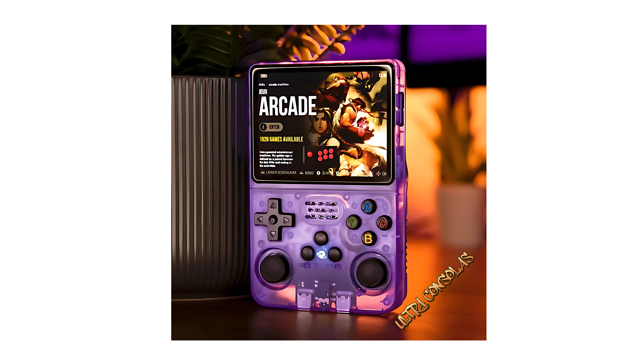 Consola Portatil R36s Morado  64gb